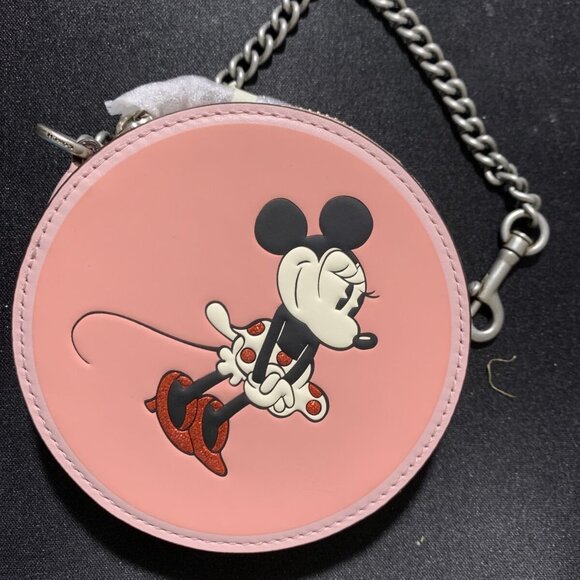 Coach Coin Case Minnie NWT PRICE FIRM - Picture 4 of 7